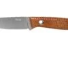 TRC Knives Classic Freedom, FFG, Brown Canvas Micarta Cuchillo De Exterior -Böker Ventas TI CF FFG MICBR 01 trc knives