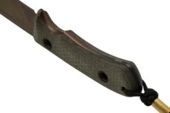 TRC Knives South Pole Apo Finish Green Canvas Micarta, Cuchillo De Supervivencia -Böker Ventas TI SP GNM APO 04 trc