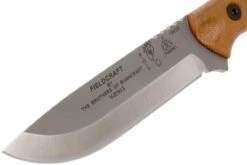TOPS Knives B.O.B. Fieldcraft154CM Tan Canvas Micarta BROS-154-TC -Böker Ventas TK BROS 154 TC 03 tops knives tk bros 154 tc 03