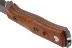 TOPS Knives B.O.B. Fieldcraft154CM Tan Canvas Micarta BROS-154-TC -Böker Ventas TK BROS 154 TC 04 tops knives tk bros 154 tc 04