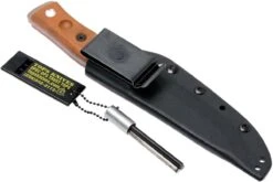 TOPS Knives B.O.B. Fieldcraft154CM Tan Canvas Micarta BROS-154-TC -Böker Ventas TK BROS 154 TC 09 tops knives tk bros 154 tc 09