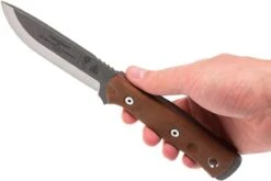 TOPS Knives B.O.B. FieldcraftBrown Micarta, Tumbled Finish BROS-TBF -Böker Ventas TK BROS TBF 06 tops knives tk bros tbf 06