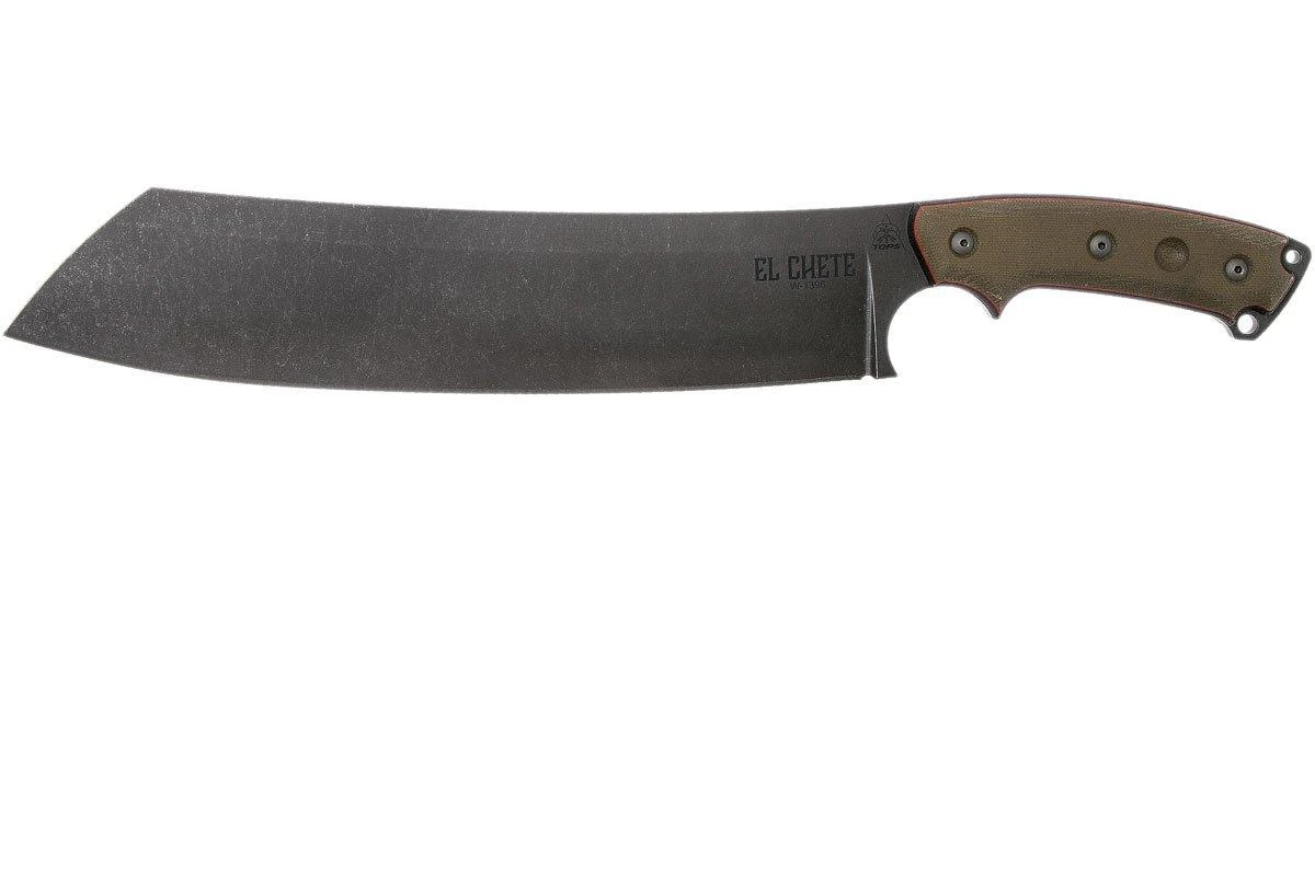 TOPS Knives TOPS EL Chete ELCH-01 Machete, Funda Con Clip De Acero 3 TOPS Knives TOPS EL Chete ELCH-01 Machete, Funda Con Clip De Acero