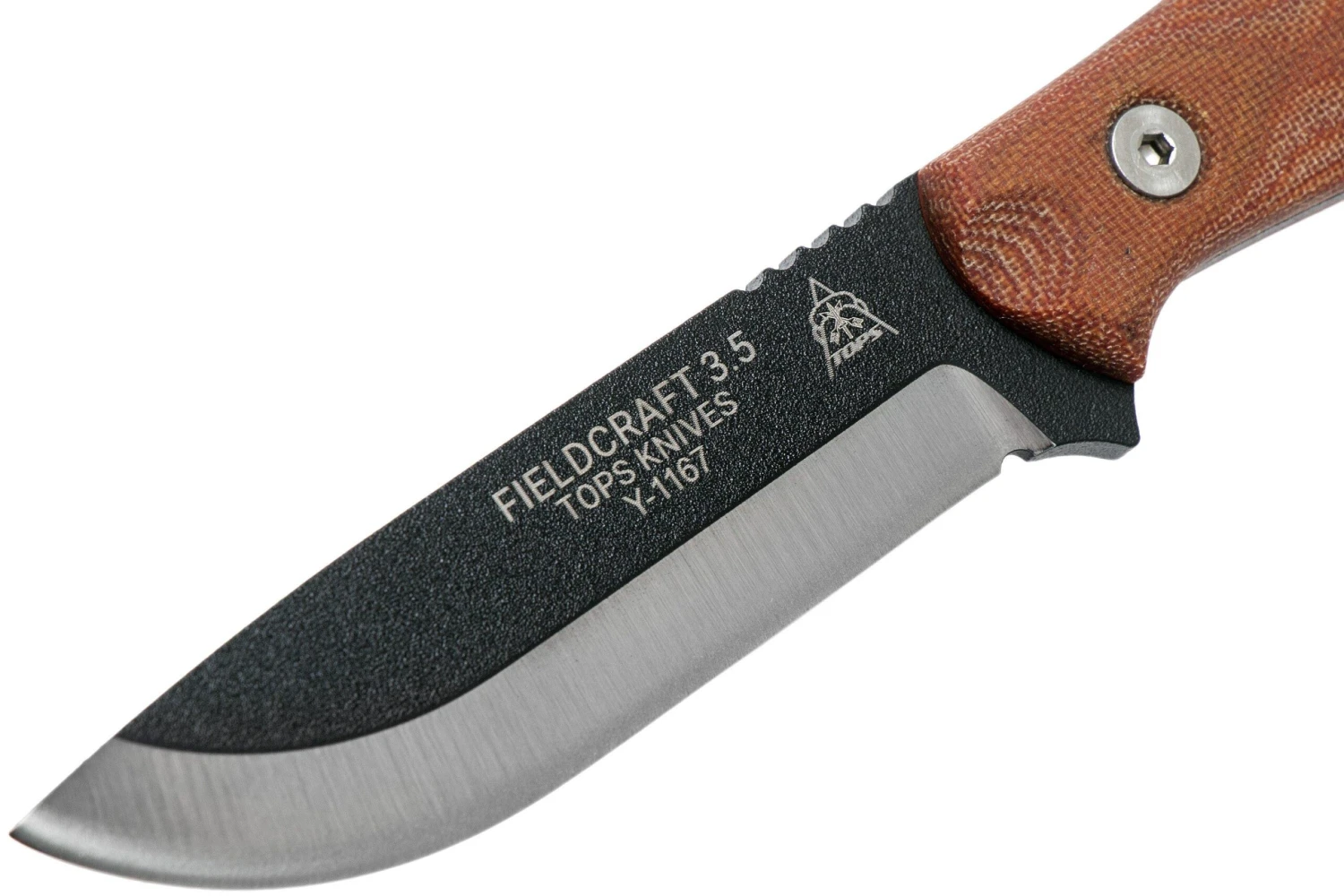 TOPS Knives TOPS Fieldcraft3.5 Mini BROS, Brown Micarta MBROS-01 Cuchillo Bushcraft 5 TOPS Knives TOPS Fieldcraft3.5 Mini BROS, Brown Micarta MBROS-01 Cuchillo Bushcraft - Imagen 3