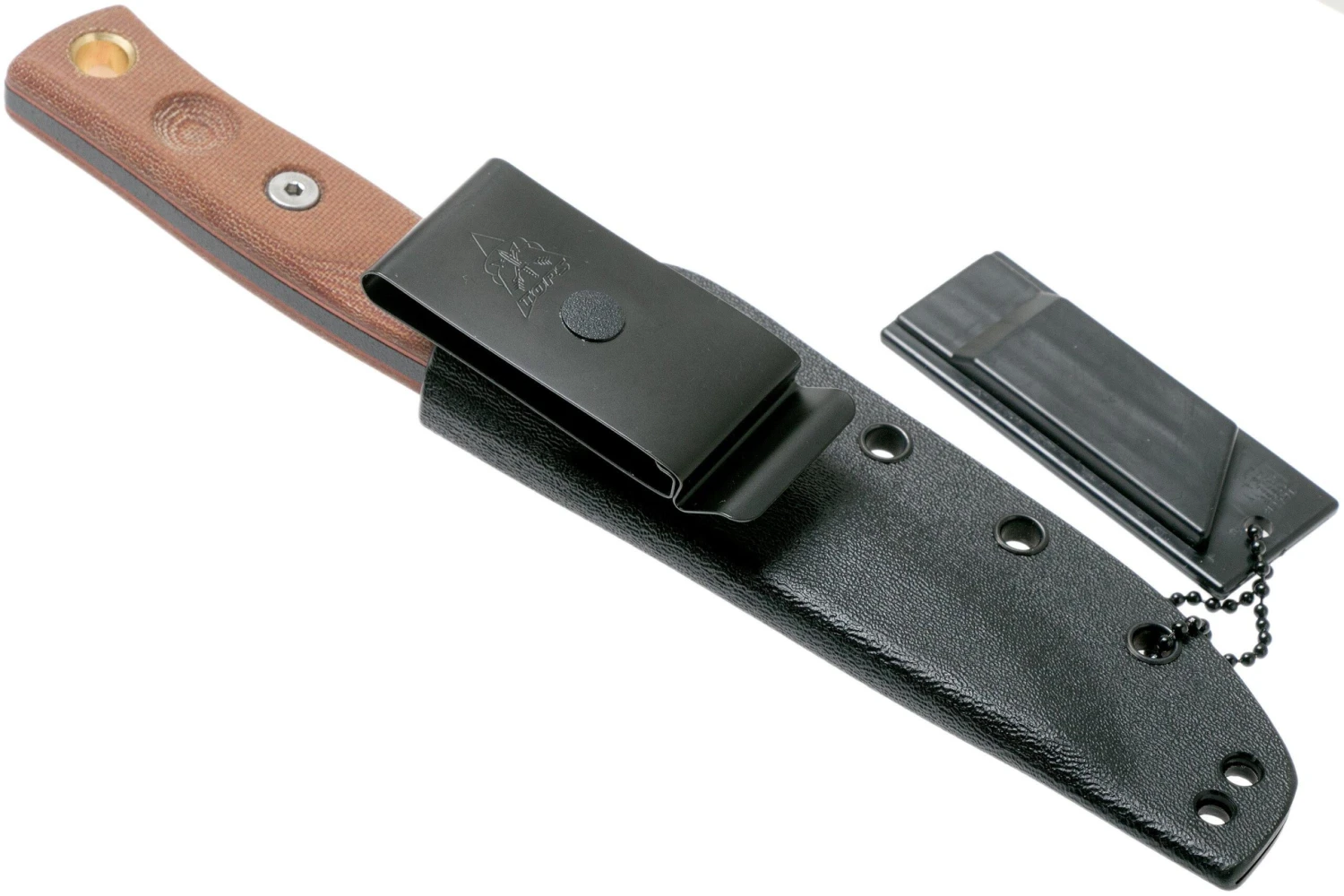 TOPS Knives TOPS Fieldcraft3.5 Mini BROS, Brown Micarta MBROS-01 Cuchillo Bushcraft 10 TOPS Knives TOPS Fieldcraft3.5 Mini BROS, Brown Micarta MBROS-01 Cuchillo Bushcraft - Imagen 8