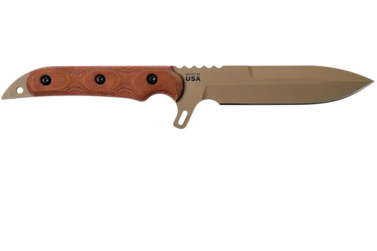 TOPS Knives TOPS Missile Strike MISS-01 Cuchillo Fijo, Kelly McCulley Design 4 TOPS Knives TOPS Missile Strike MISS-01 Cuchillo Fijo, Kelly McCulley Design - Imagen 2