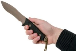 Spartan Blades Ronin Shinto, FDE Blade, Black Handle, Cuchillo De Exterior 15 Spartan Blades Ronin Shinto, FDE Blade, Black Handle, Cuchillo De Exterior -Böker Ventas USSB47DEBKNLTN 06 spartan blades