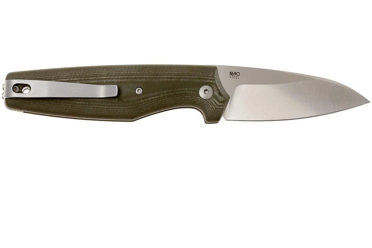 Viper Dan 2 5930GGR Green G10 N690, Sheepfoot 3 Viper Dan 2 5930GGR Green G10 N690, Sheepfoot