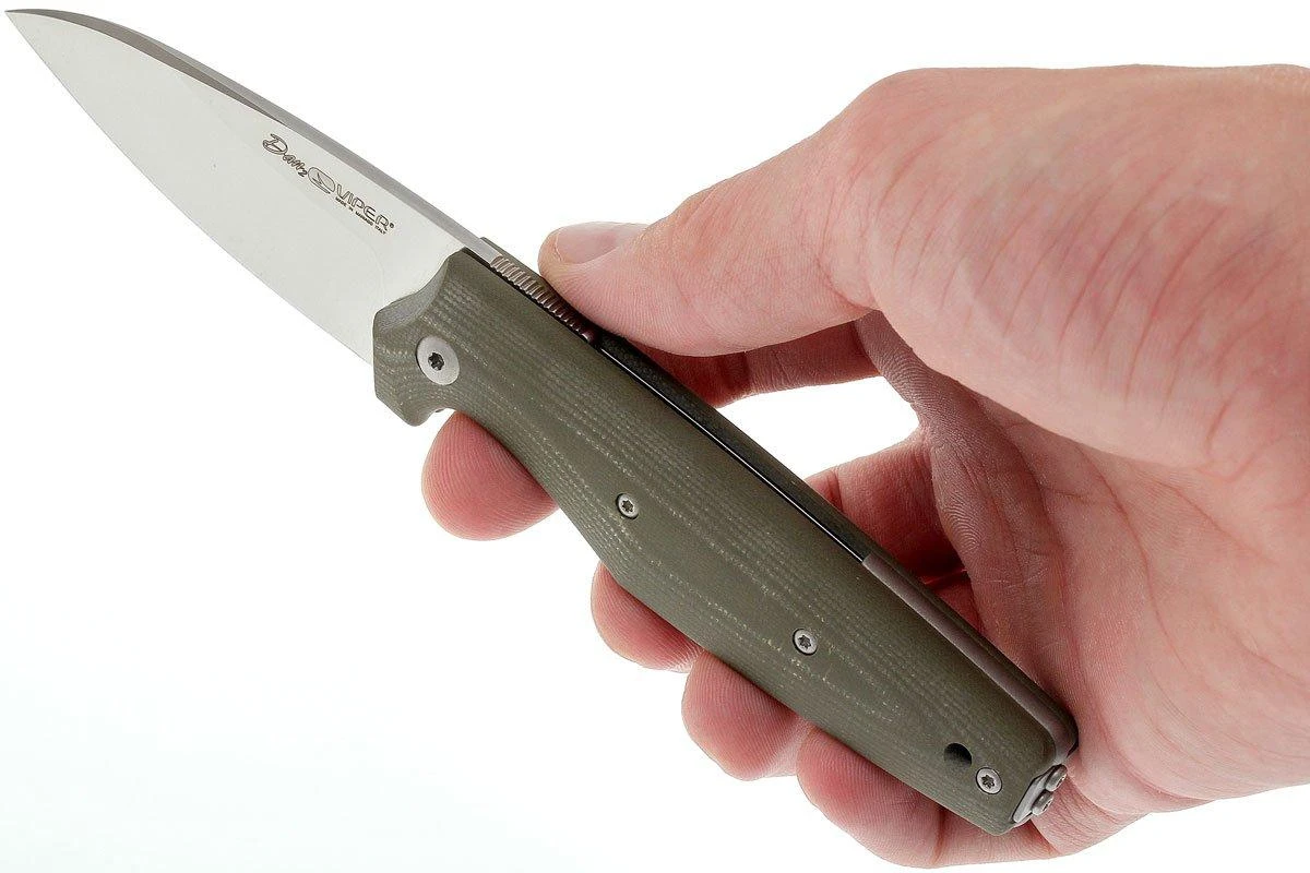 Viper Dan 2 5930GGR Green G10 N690, Sheepfoot 10 Viper Dan 2 5930GGR Green G10 N690, Sheepfoot - Imagen 8
