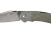Viper Turn V5986CG Green Canvas Micarta Navaja, Fabrizio Silvestrelli Design