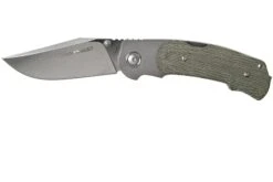 Viper Turn V5986CG Green Canvas Micarta Navaja, Fabrizio Silvestrelli Design