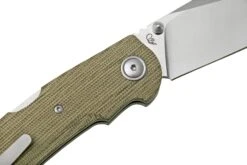 Viper Turn V5988CG Green Canvas Micarta Navaja, Fabrizio Silvestrelli Design -Böker Ventas VPV5988CG 05 viper