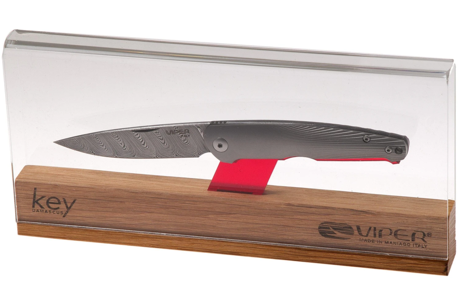 Viper Key VA5976D3TI Damascus Titanium Navaja, Jesper Voxnaes Design 12 Viper Key VA5976D3TI Damascus Titanium Navaja, Jesper Voxnaes Design - Imagen 10