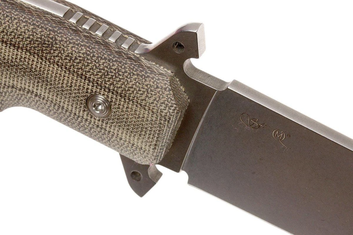 Viper Fate VT 4005 SWCV Stonewashed, Green Micarta, Cuchillo Fijo 8 Viper Fate VT 4005 SWCV Stonewashed, Green Micarta, Cuchillo Fijo - Imagen 6