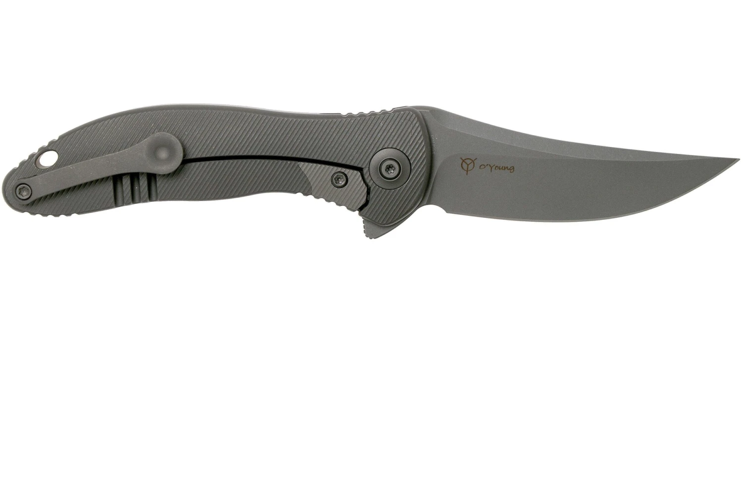 WE Knife Mini Synergy 2011A Grey Navaja, Jim O'Young Design 4 WE Knife Mini Synergy 2011A Grey Navaja, Jim O'Young Design - Imagen 2