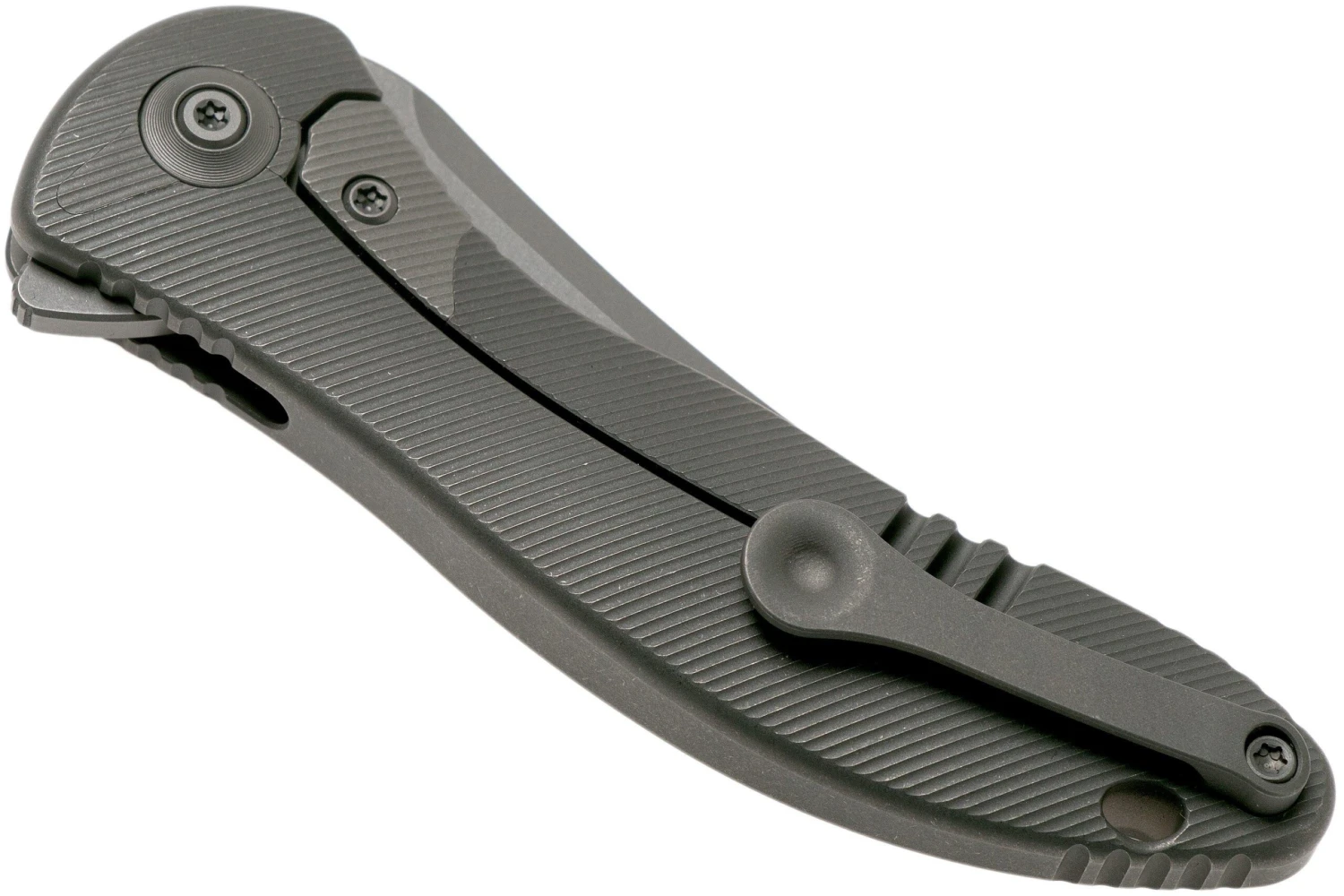 WE Knife Mini Synergy 2011A Grey Navaja, Jim O'Young Design 6 WE Knife Mini Synergy 2011A Grey Navaja, Jim O'Young Design - Imagen 4