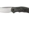 WE Knife Makani WE21048B-2, Grey Titanium, Aluminium Foil Carbonfiber Inlay, CPM 20CV Navaja -Böker Ventas WKWE21048B 2 01 weknife