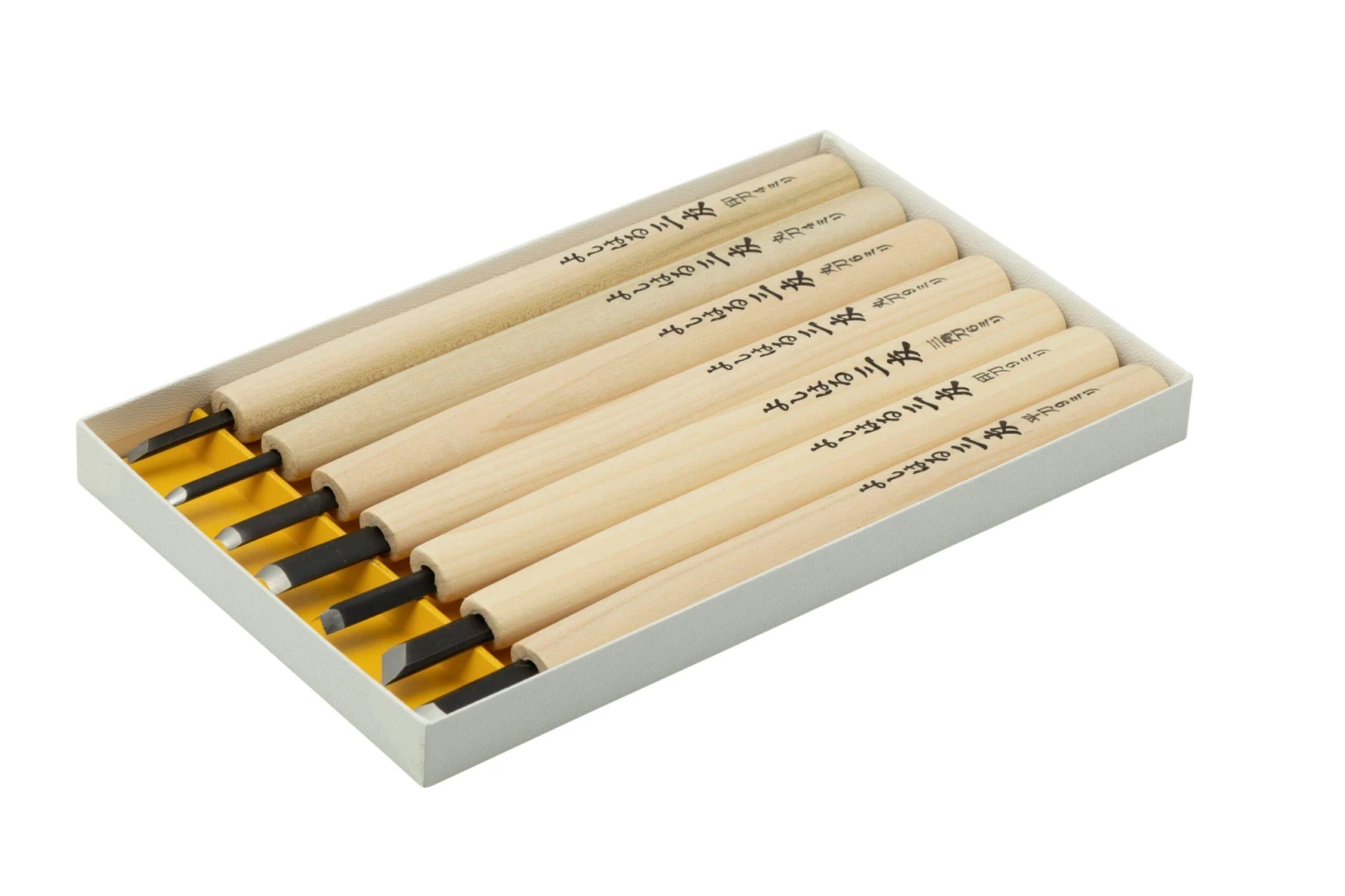 Yoshiharu Y-7 Mitomoto Cuchillos Japoneses Para Tallar Madera, Juego De 7 4 Yoshiharu Y-7 Mitomoto Cuchillos Japoneses Para Tallar Madera, Juego De 7 - Imagen 2