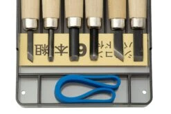 Yoshiharu KL-6 Maruichi Cuchillos Japoneses Para Tallar Madera, Juego De 6 En Estuche De Plástico 8 Yoshiharu KL-6 Maruichi Cuchillos Japoneses Para Tallar Madera, Juego De 6 En Estuche De Plástico -Böker Ventas YSH 033 03 yoshiharu